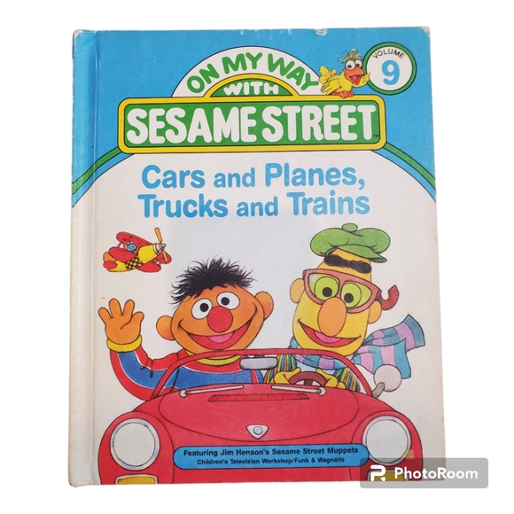 Vintage 80s SESAME STREET "On My Way" Lot. Books #8 #9 #10 Jim Henson's Muppets - Picture 6 of 7